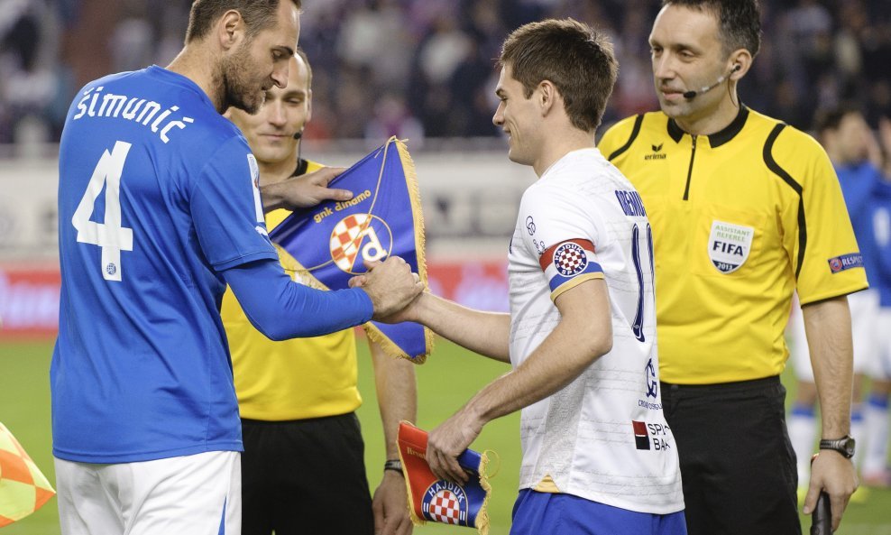 Joe Šimunić Mirko Oremuš Hajduk Dinamo derbi