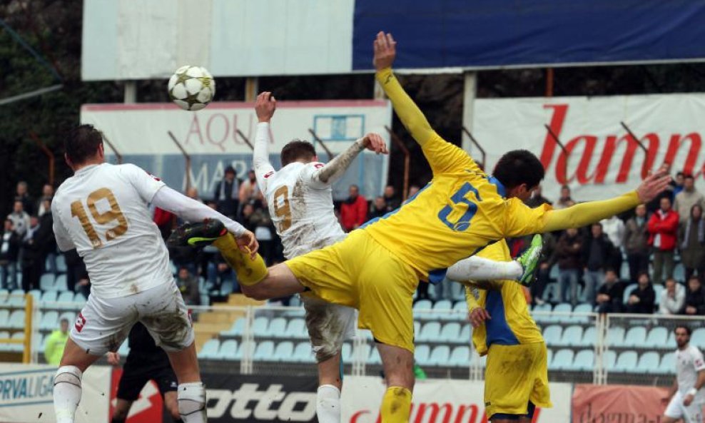 Rijeka - Inter Zaprešić, eon Benko, Danijel Cesarec i Matej Bagarić