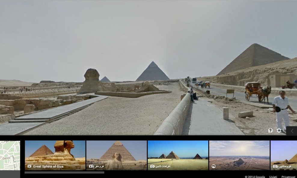 piramide google street view