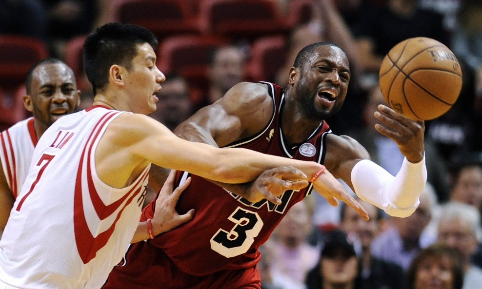 Jeremy Lin i Dwyane Wade