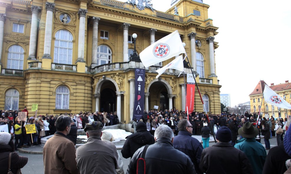 Prosvjedni skup kulturnih radnika (6)