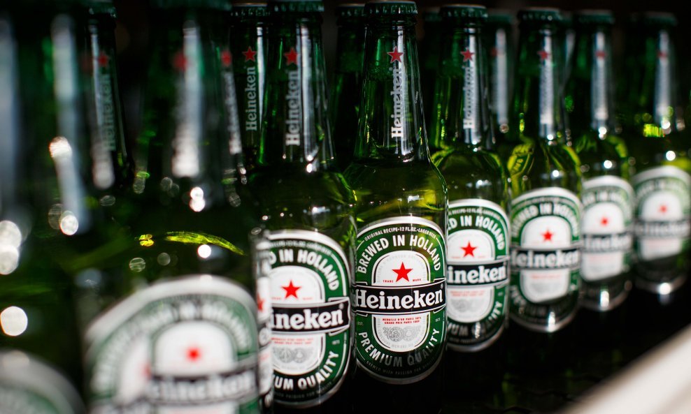 Heineken bottles