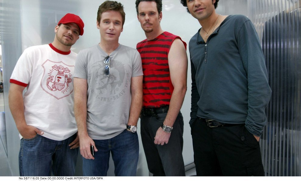 Glumci iz serije 'Svita' (Entourage): Jerry Ferrara, Kevin Connolly, Kevin Dillon i Adrian Grenier