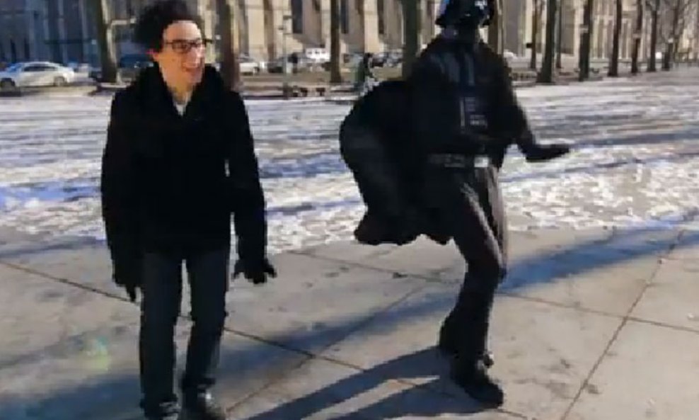 J.J. Abrams i Darth Wader