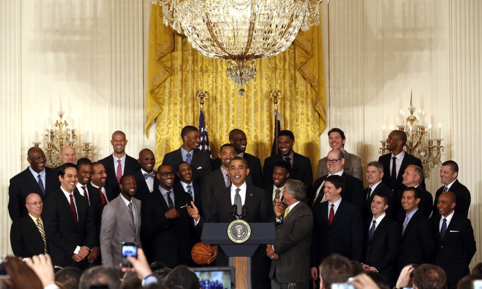 Barack Obama i Miami Heat