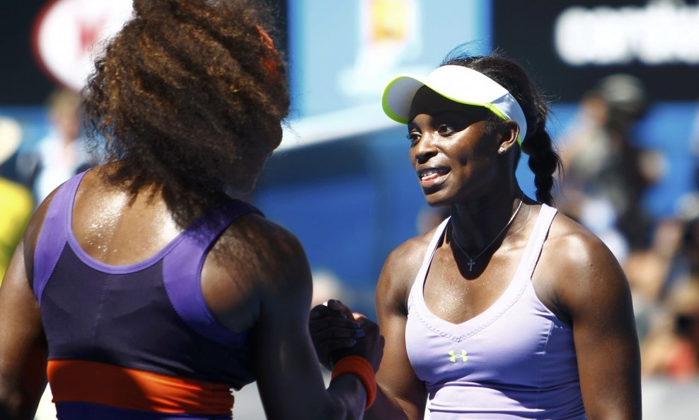 Sloane Stephens Serena