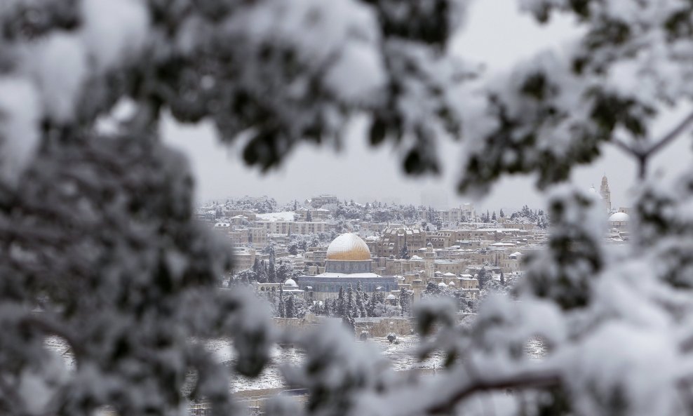 Izrael snijeg