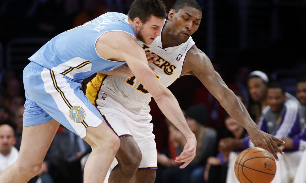 Danilo Gallinari i Metta World Peace