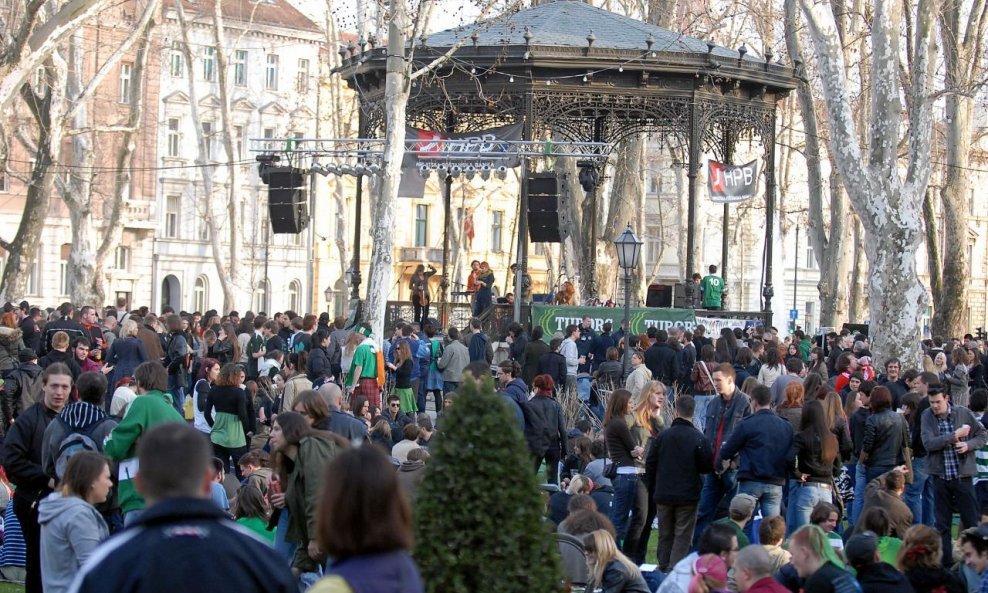 Proslava dana sv. Patricka na Zrinjevcu