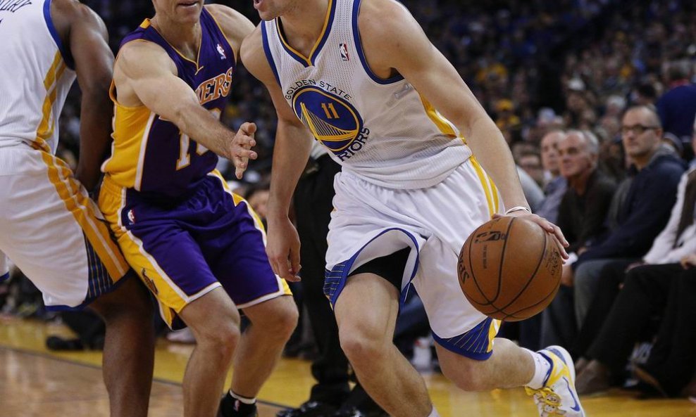 Klay Thompson (d) i Steve Nash