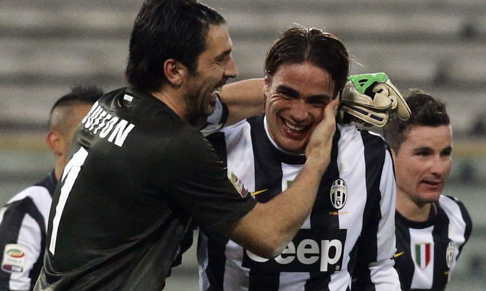 Alessandro Matri Buffon Juventus