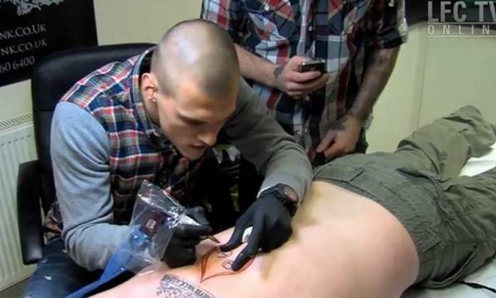 Škrtel se primio tetoviranja