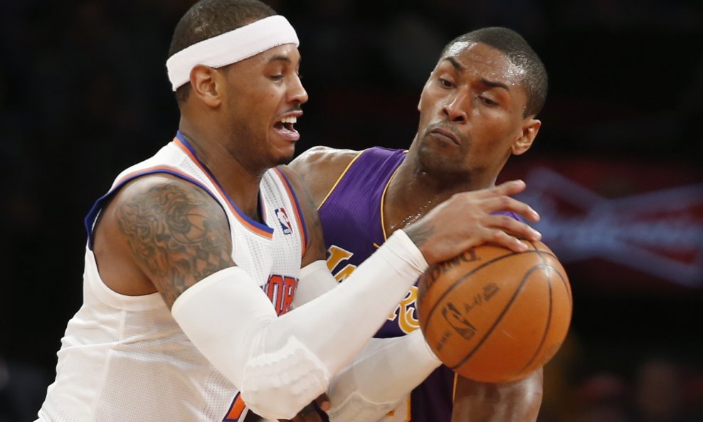 Carmelo Anthony vs. Metta World Peace