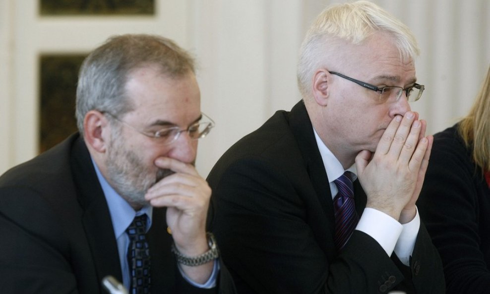 Mladen Bajić i Ivo Josipović