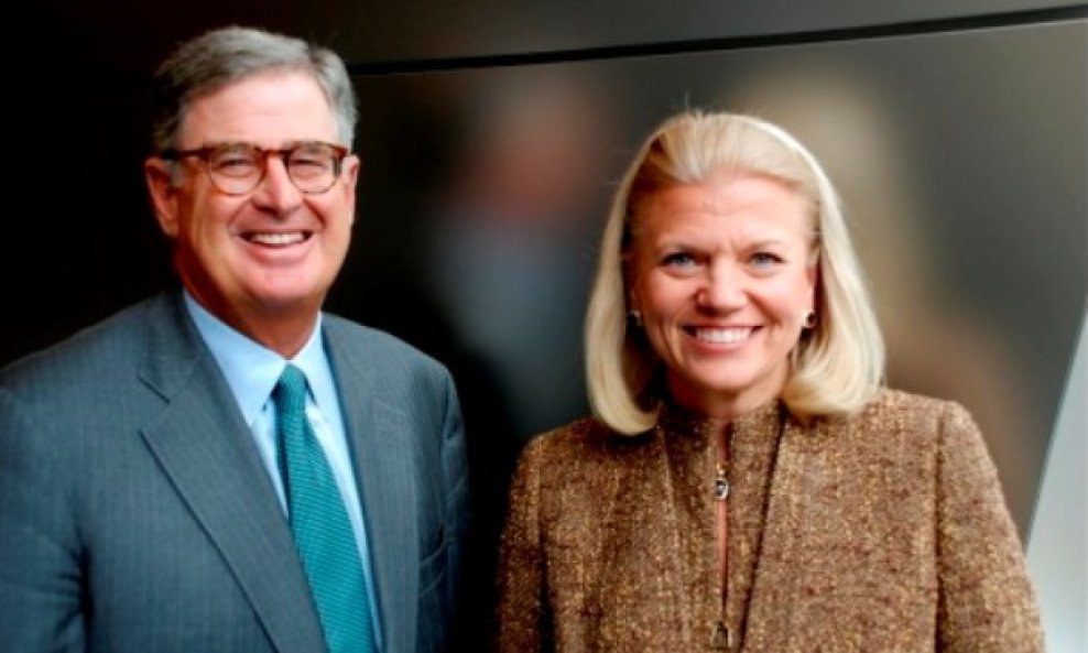 CEO Samuel J. Palmisano i Virginia M. Ginni Rometty