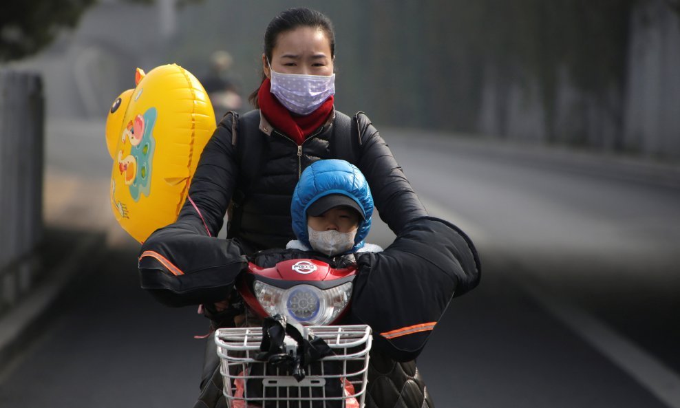 Onečišćen zrak u Kini
