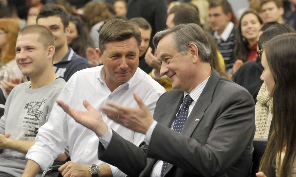 Borut Pahor i Danilo Tuerk