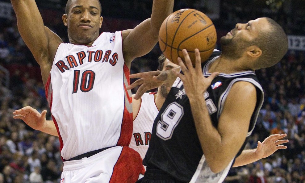 DeMar DeRozan i Tony Parker
