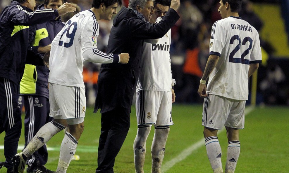 Jose Mourinho i  Alvaro Morata