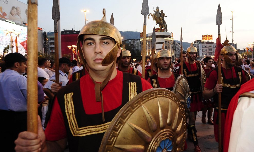 Antički makedonski vojnici - falange