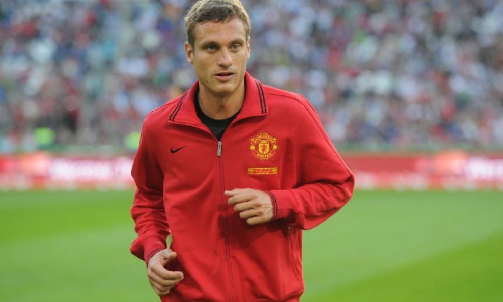 nemanja vidić manchester united 2012