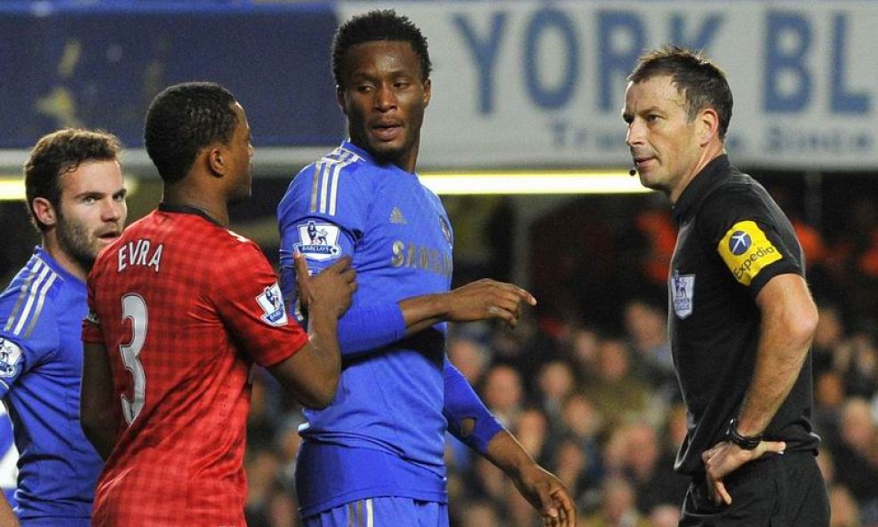 Mark Clattenburg i John Obi Mikel