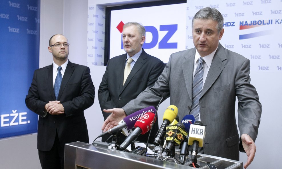 Davor Stier Davor Božinović Tomislav Karamarko