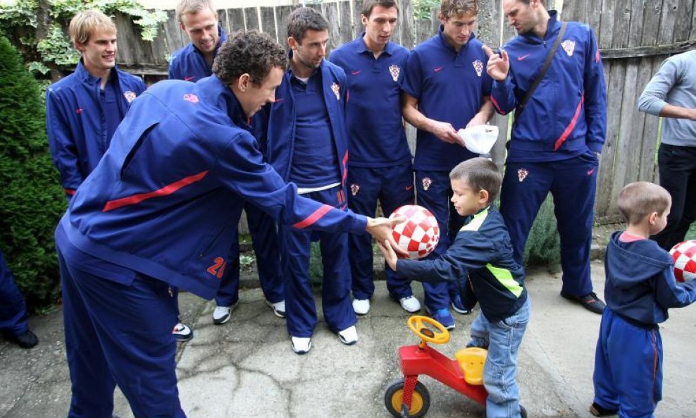 doček reprezentacije u Osijeku 1