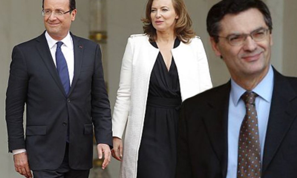 Francois Hollande, Valerie Trierweiler i Patrick Devedjian