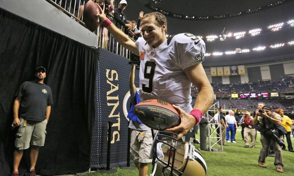 Igrač New Orleans Saintsa Drew Brees