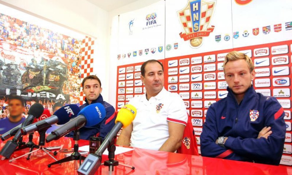 Milan Badelj, Igor Štimac i Ivan Rakitić
