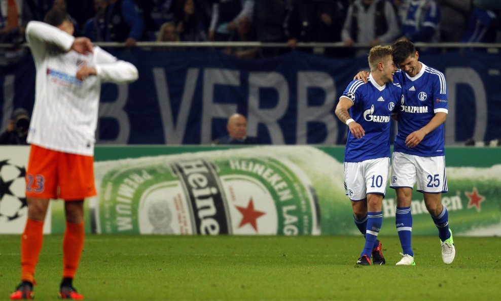 Klaas Jan Huntelaar i Lewis Holtby (Schalke 04)