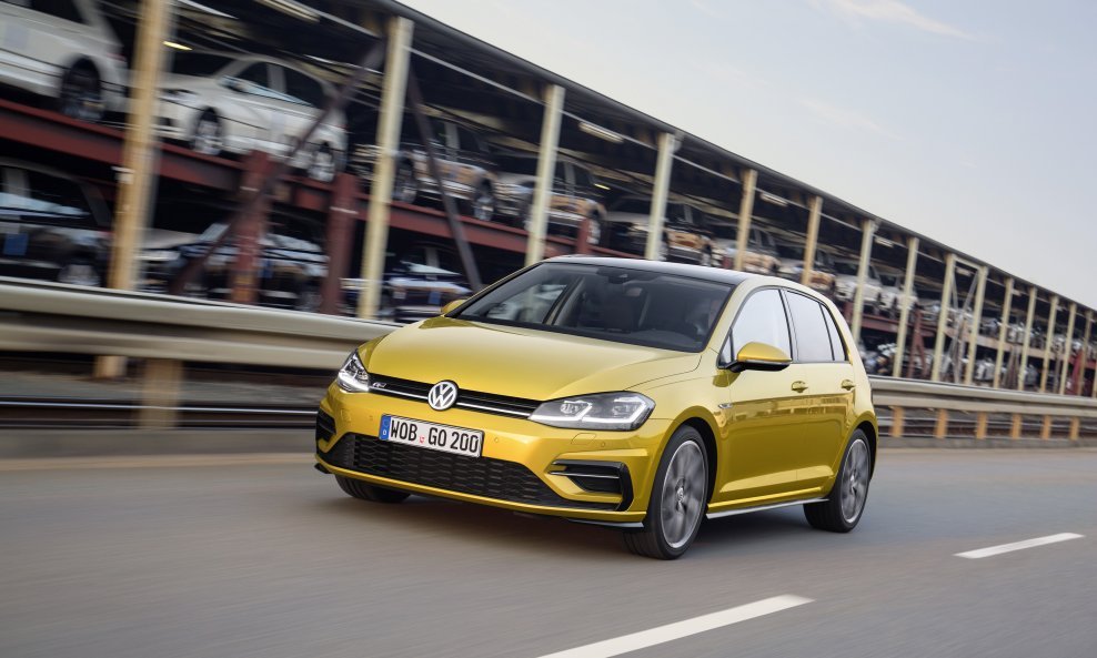 Redizajnirani Volkswagen Golf VII 2017.