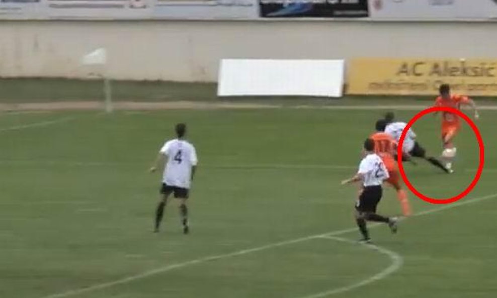 Sporni penal u Šibeniku