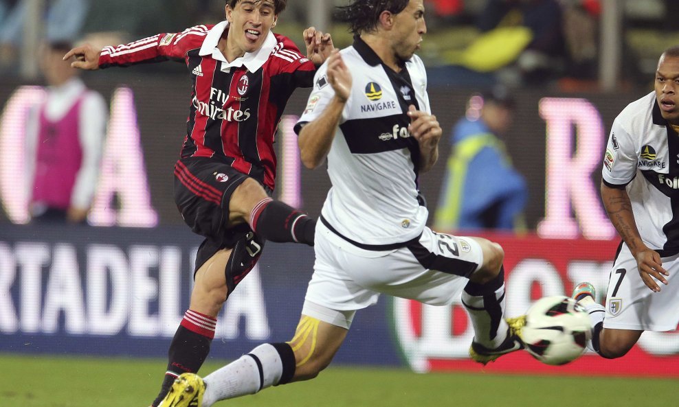 AC Milan Bojan Krkić 2012 Parma Gabriel Paletta