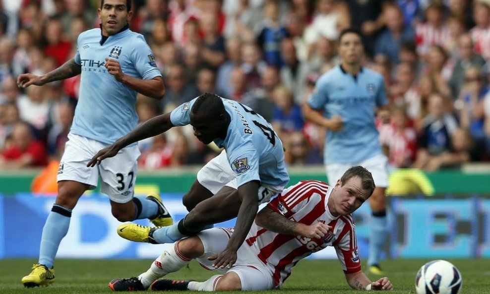 Glenn Whelan i Mario Balotelli