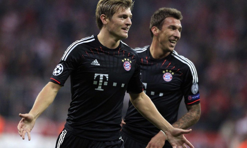 Toni Kroos i Mario Mandžukić