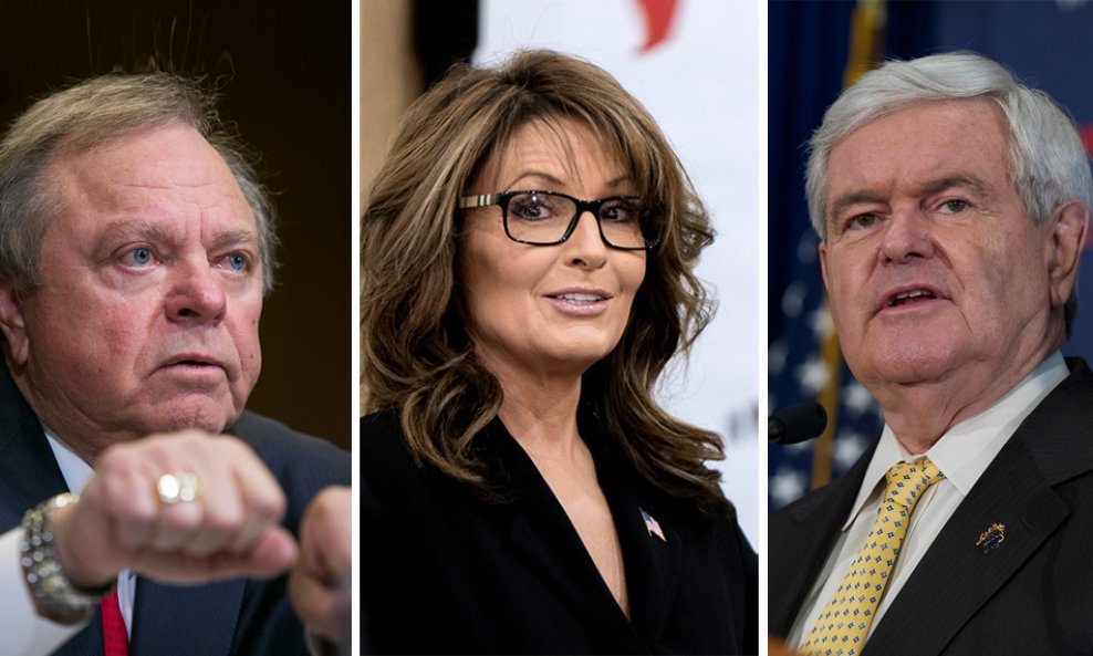 Hamm, Palin, Gingrich