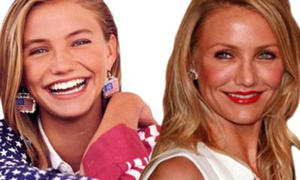 Cameron Diaz nekad i danas