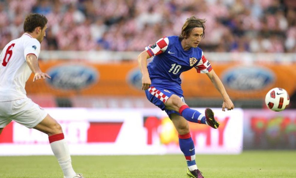 Hrvatska - Gruzija, Luka Modrić