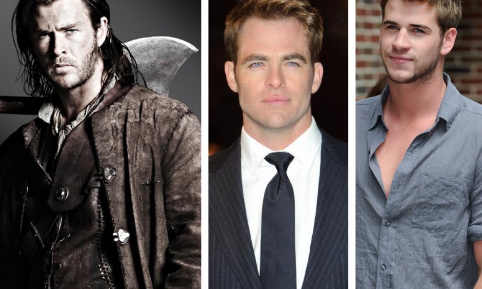 Chris Hemsworth, Chris Pine, Liam Hemsworth