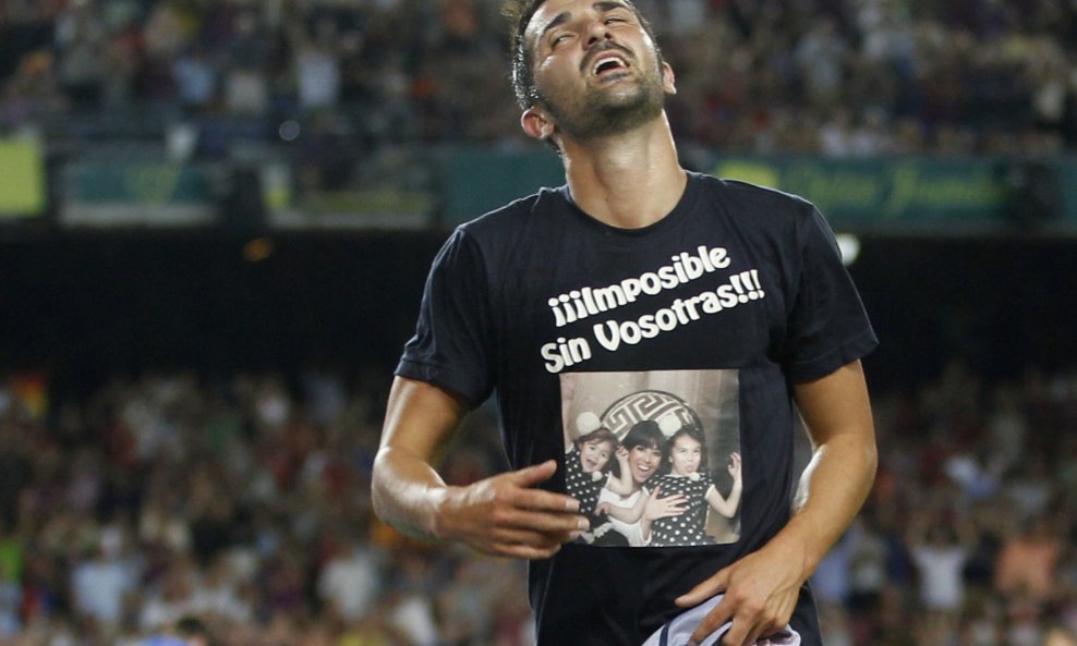 Barcelona 2012 David Villa
