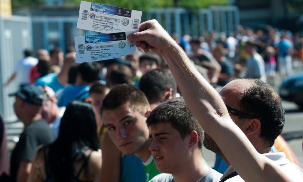 red za ulaznice Dinamo Maksimir