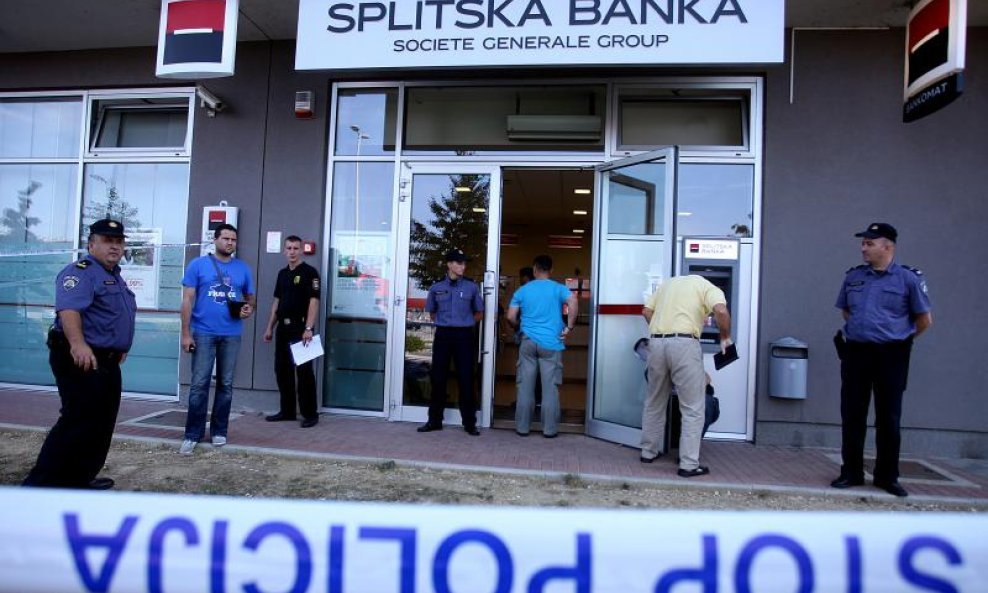 Pljačka banke splitska banka