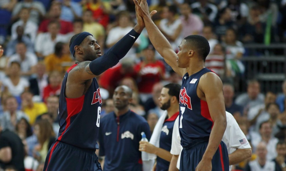 Lebron James i Russell Westbrook