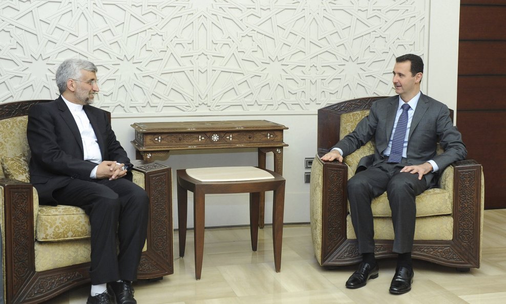 Bašar al-Asad i Said Jalili