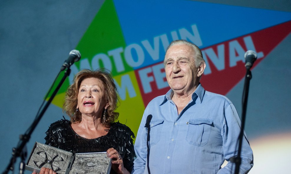 Ana Karić i Veljko Bulajić