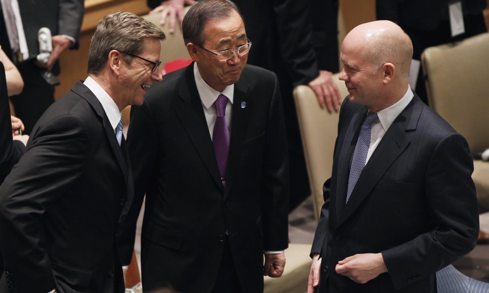 guido westerwelle, ban ki moon, william hague