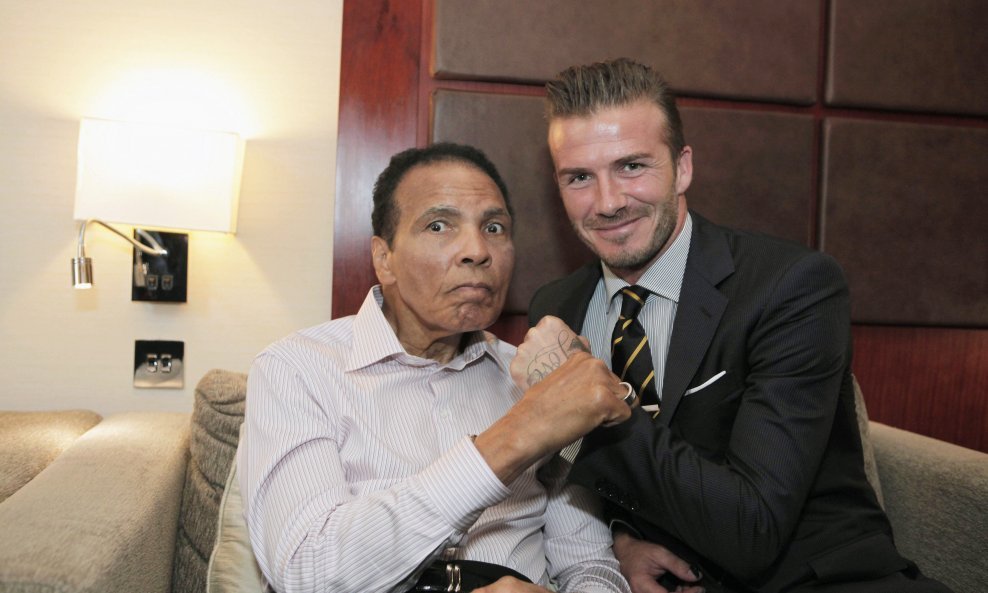 Muhammad Ali David Beckham 2012
