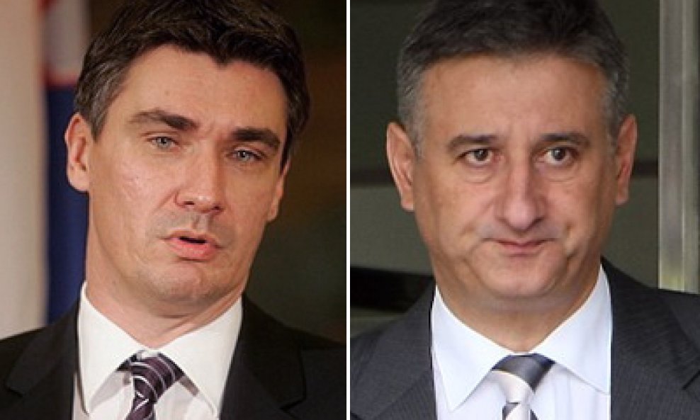 Zoran Milanović i Tomislav Karamarko